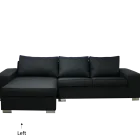 8ft Loki L-Shape Sofa (Left) in a sleek modern interior, a perfect sofa shop addition.