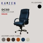 Stylish DC-03 High Back Office Chair designed for executives and directors.