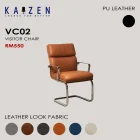 Sleek VC-02 Low Back Office Chair designed for waiting areas and meeting rooms.