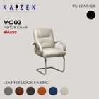 Modern VC-03 Low Back Visitor Chair with durable frame and cushioned seat for office guests