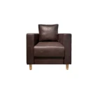 Perri 1 Seater Sofa in a cozy room, great for living spaces and offices.