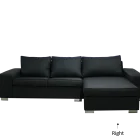 8ft Loki L-Shape Sofa (Right) in a cozy home setup, perfect for house furniture and lounges.