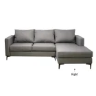 Luka L-Shape Sofa (Right) in a modern living room setup, ideal for home and office furniture.