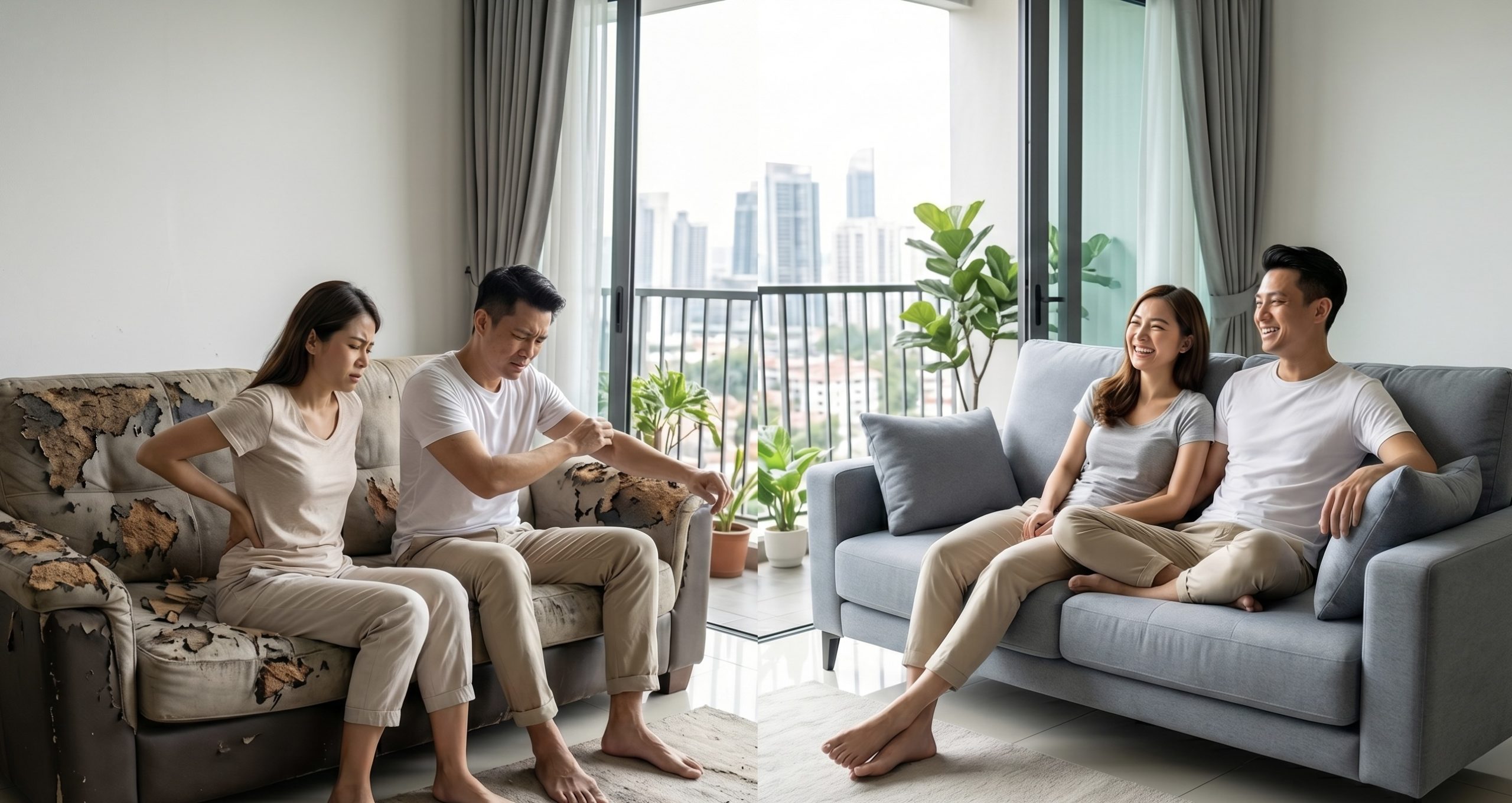 5 Warning Signs It’s Time to Replace Your Sofa (Especially in Malaysia’s Humidity)