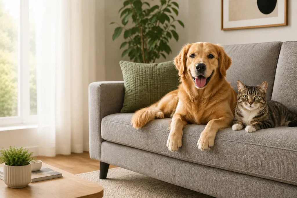 pet friendly sofa customization